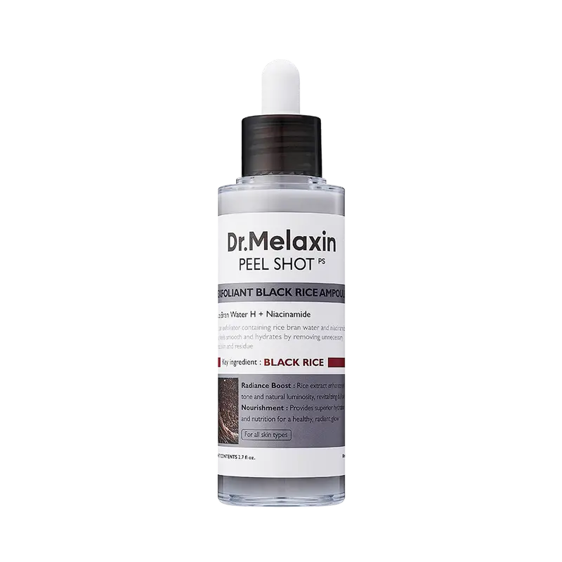Dr.Melaxin Peel Shot Ampoule Duo (white+black)