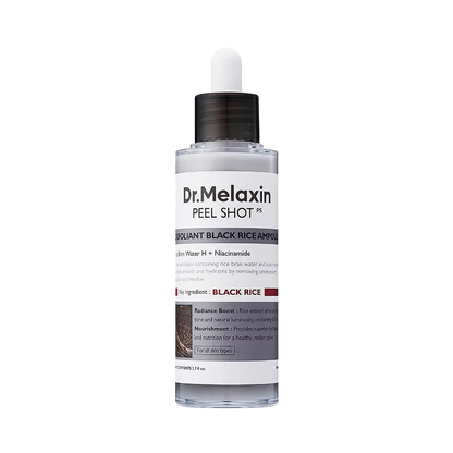 Dr.Melaxin Peel Shot Ampoule Duo (white+black)